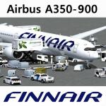 FS2004 Finnair Airbus A350-900 AGS-G4e.